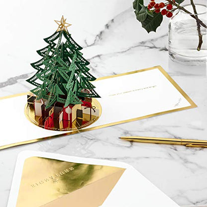 Hallmark Signature Paper Wonder Pop Up Christmas Card (Christmas Tree) - color: Christmas Tree Pop Up