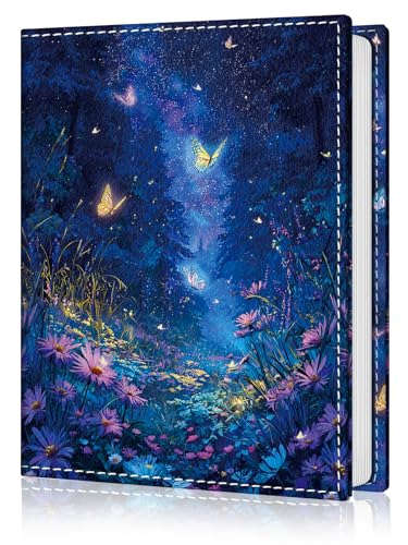 Photo Album 4x6, 56 Pockets Small Picture Book Forest Butterfly | Mini Cute, Postcard Vacation Travel Wedding Graduation, PU Leather Family Grandma Child Mom Gift, Personalized Large Capacity - color: Forest Butterfly