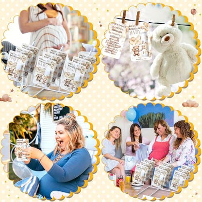 30 Pack We Can Bearly Wait Baby Shower Games Prizes Party Gifts Bulk Lip Balms Favors for Winners Adults Guests Gender Reveal Favors Decorations Baby Shower Souvenirs Gift Bags Stuffers - style: We Can Bearly Wait