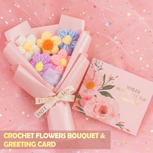 Gifts for Women, 9pcs Happy Birthday Gifts for Women, Christmas Ideas Mothers Day Gift Baskets Unique Rose Self Care Set Valentines Day Gift for Her Mom Sister Wife Friend Friendship Teacher - color: Pink