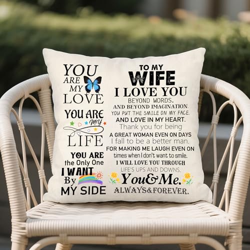 for All The Times I Forget to Say Thank You Throw Pillow Covers for Mom Mommy Mother from Daughter Son Birthday Mother's Day Mom Present Ideas (mom) - color: Mom