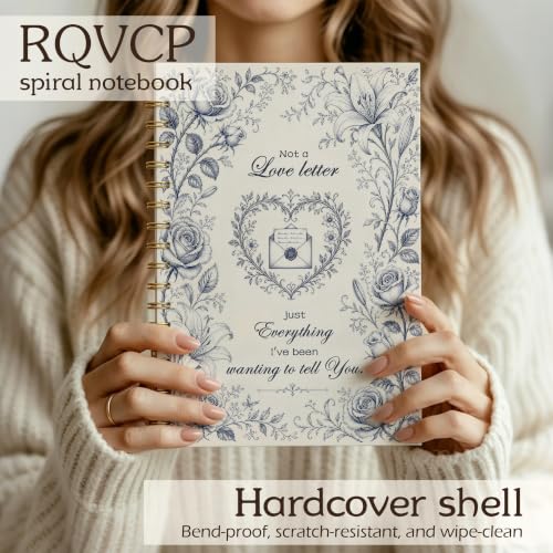 Rqvcp Not a Love Letter Lined Journal Notebook 5.5x8.3in - color: Everything I've Been Wanting To Tell You