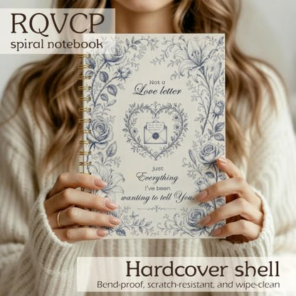 Rqvcp Not a Love Letter Lined Journal Notebook 5.5x8.3in - color: Everything I've Been Wanting To Tell You