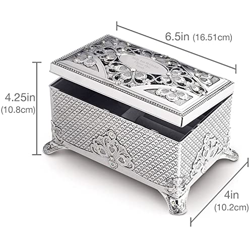 THINGS REMEMBERED Engraved Anastasia Clover Musical Keepsake Box