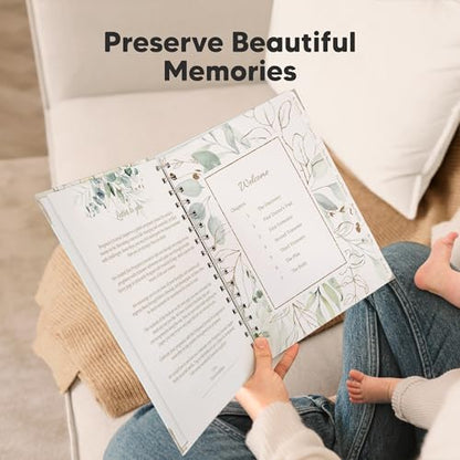 Pregnancy Journal for First Time Moms Gifts - 90 Pages Hardcover (Frost) - color: Frost