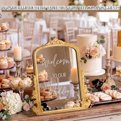 Bucherry Vintage Love Wedding Sign Welcome to Our Wedding - style: Welcome to Our Wedding