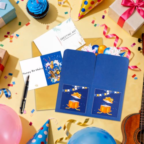GREETING ART Sweet 12th Birthday Pop Up Birthday Card for Girl Boy - color: 12th