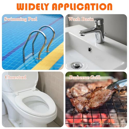 6Pcs Toilet Cleaning Pumice, Cleaning Pumice with Handle