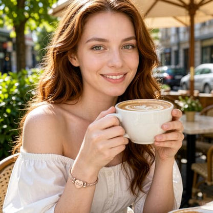 zeqingjw Heart Cremation Bracelet for Ashes Stainless Steel Urn Bangle Bracelet Memorial Keepsake Ash Jewelry for Women Men - color: Rose Gold