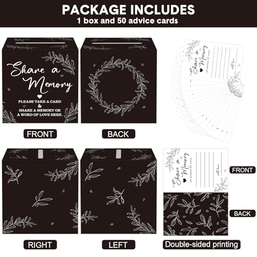 Pajean 50 Share a Memory Cards and Box, Black, Trendy - color: Black, style: Trendy