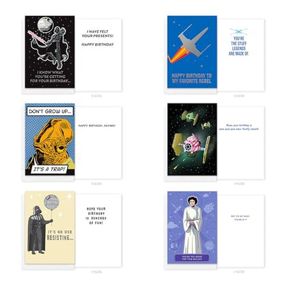 American Greetings Star Wars All Occasion Deluxe Boxed Card Assortment with Envelopes (30-Count)