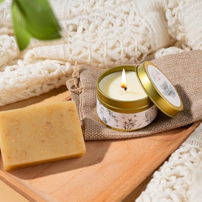 Mothers Day Gifts for Mom, Get Well Soon Gift Basket for Women, Self Care Thinking of You Care Package, Feel Better Relaxing Encouraging Gift for Her Sister Wife Friend Grandma Coworker (Ivory)