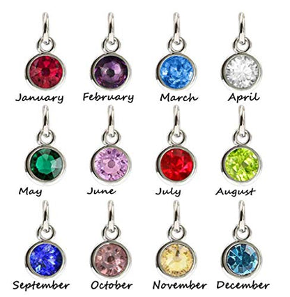 PREKIAR Heart Cremation Urn Necklace for Ashes Angel Wing Jewelry Memorial Pendant and 12 PCS Birthstones No Longer by My Side But Forever in My Heart - color: Grandpa