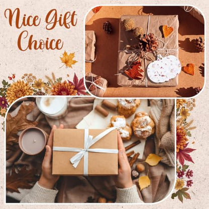 Dunzoom 50 Pcs Plantable Seed Paper Tags Wildflower,Pumpkin Shape - style: Pumpkin Shape