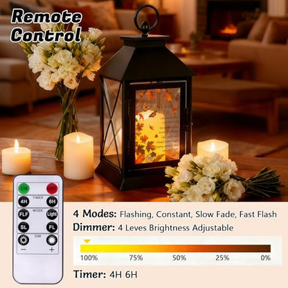 Memorial Candle Lantern with Flickering LED Candle and Remote Control Bereavement Sympathy Gifts in Memory for Loss of Partner Remembrance Gift (Partner) - color: Partner