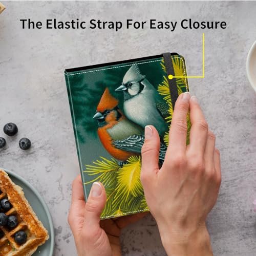 Small Photo Album 3.5x5 inch 80 Pictures PU Leather Photo Albums with Transparent Inner Pockets & Elastic Band for Wedding Boys Girl Travel Family Pictures - Cute Bird - color: Cute Bird, size: 3.5x5 Photo Album