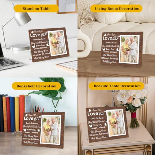 Memorial Picture Frame In Loving Memory Gifts Of Mother Father Grandma Grandpa Remembrance Photo Frame Fits 4 x 6 Inch Photo Memorial Gifts for Loss of Loved Grandmother Grandfather Grandparents