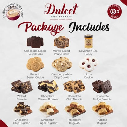 Mother's Day Gift Baskets Food Gifts For Women, Mom, Grandmother, Her, Wife, Daughter, Sister, Daughter Gourmet Gift Baskets By Dulcet Gift Baskets - style: Mother's day