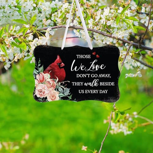 LifeSong Milestones Memorial Wall Hanging Signs Bereavement Keepsake Condolence Funeral Gift For Loss of Loved One 8x12 (Those We Love Don't Go Away (Black)) - color: Those We Love Don't Go Away (Black)