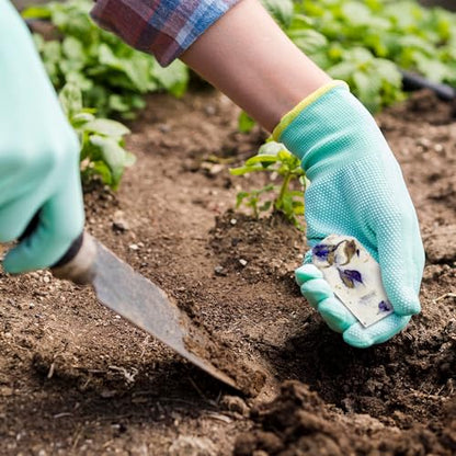 50 Purple Plantable Seed Paper Tags with Wildflower Seeds - style: 50 Purple Blank Tags