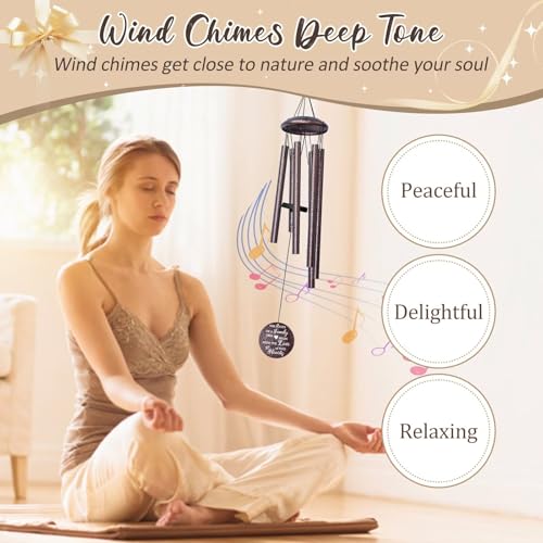 Anniversary Wind Chimes Gifts for Men Women, Happy Anniversary Decorations, 25" Wind Chimes Romantic Gift for Couple, Parents, Wife, Husband, Friends - size: Anniversary Gift
