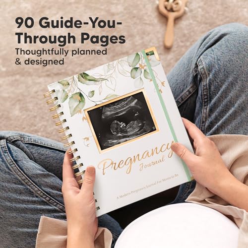 Pregnancy Journal for First Time Moms Gifts - 90 Pages Hardcover (Alpine) - color: Alpine