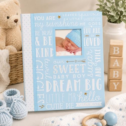 Lil’ Peach Blue Dream Big Baby Memory Book, First 5 Years Journal - style: Blue Dream Big