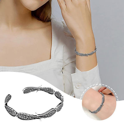 Hug from Heaven Morse Code Bracelet - Until We Meet Again, Black Hematite Beads for Men and Women - color: A