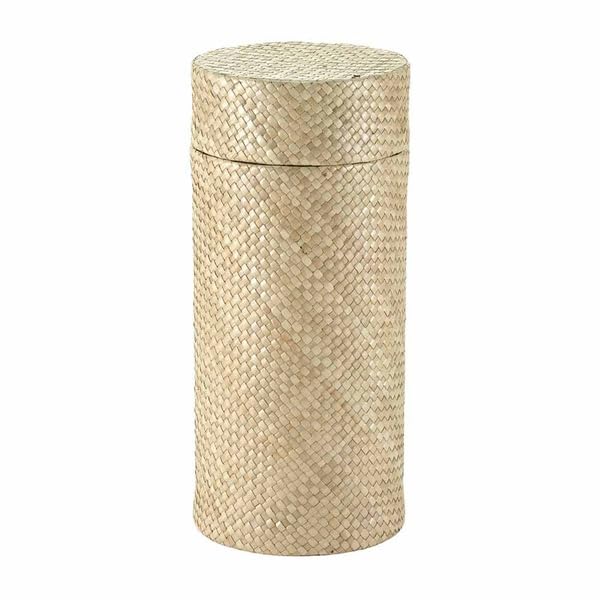 Woven Naturals Palm Tan Scattering Urn for Ashes 200 Cubic inches - color: Palm Tan