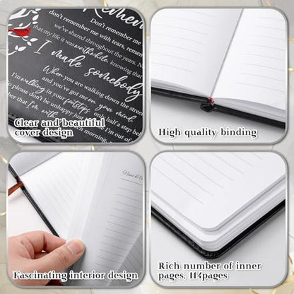 Yingzhao Memorial Funeral Guest Book with Pen 144 Pages Cardinal Funeral Guest Sign in Book for Memorial Service Celebration of Life Party Supplies in Loving Memory(Remember Me) - style: Remember Me