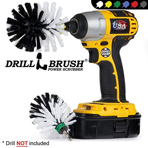 Car Cleaning Supplies - Car Tire Cleaner - Carpet and Upholstery Scrubbing | Truck Detail Brush - Wheel Brushes - Truck Toolbox Scrubber - Windshield Glass Cleaner Brush - Home Leather Cleaning Tool - color: White