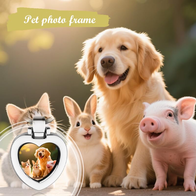 Unique Engraved Photo Frame for Women Men - color: Silver1