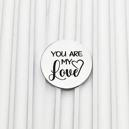 RFTWXHPN Long Distance Relationship Friendship Gifts for Women Men Pocket Hug Tokens Christmas Gift for Boyfriend Girlfriend - color: You Are My Love