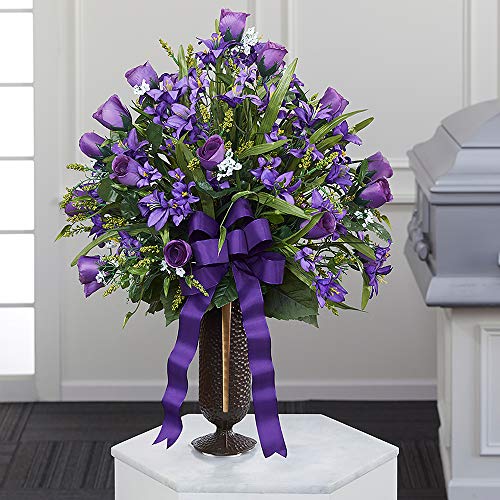FloraCraft FloraFōM 24 Piece Memorial Vase Insert 3.4 Inch x 8 Inch Green - size: 3.4" x 3.4" x 8"