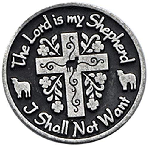 Cathedral Art (Abbey & CA Gift) The Lord is My Shepherd Pocket Token, 1-Inch - style: The Lord