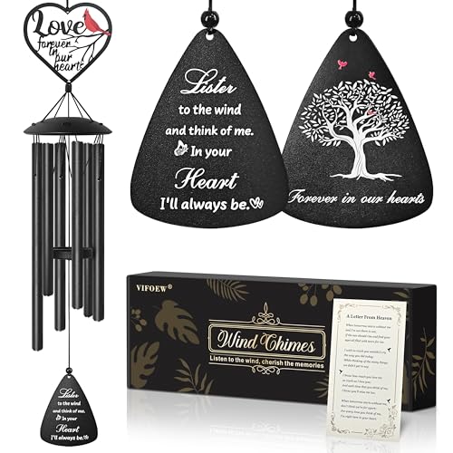 Sympathy Gifts for Loss of Loved one, 36'' Memorial Wind Chimes
