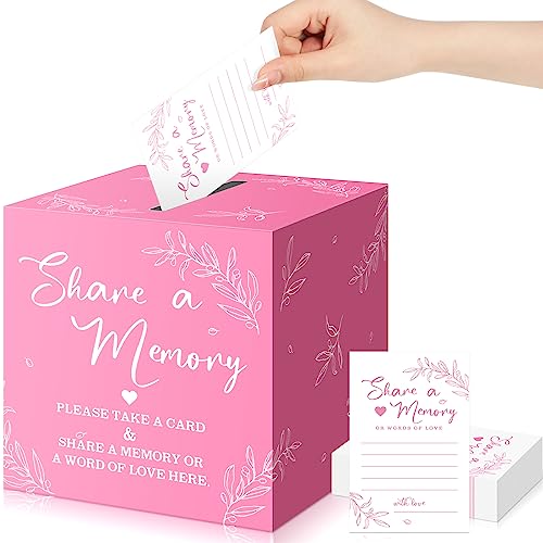 Pajean 50 Share a Memory Cards and Box, Pink, Trendy - color: Pink, style: Trendy
