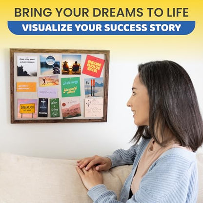 Vision Board Kit with Cork Board, 235+ Images. Manifest Your Dream Life Now - color: Vision Board Kit