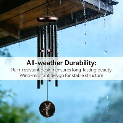 32" Angel Wind Chimes for Outside, Gifts for Women Mom Grandma - size: 32" Angel