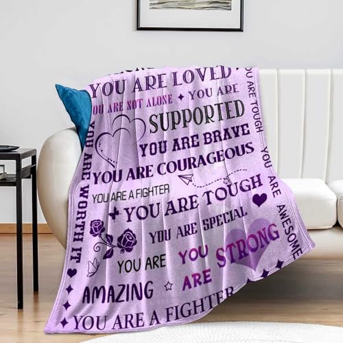 Super Soft Warm Hugs Blanket Sympathy Inspirational Throw Blanket Thinking of You Gifts 80"x60"