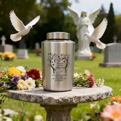 Large Cremation Urns for Human Ashes, for Adult Female & Male - size: 220 lbs
