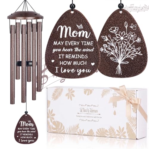 36'' Memorial Wind Chimes for Outside, Sympathy Gifts for Loss of Loved One