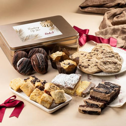 Thinking Of You Gift Basket For Men Thinking Of You Gift Baskets, Gourmet Cookies Gift Baskets For Women, Men, Dad, Mom, Grandparents, and Friends By Dulcet Gift Baskets - color: Thinking of You