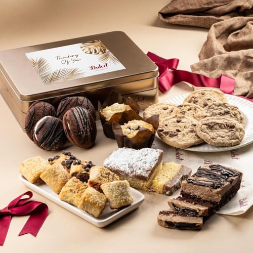 Thinking Of You Gift Basket For Men Thinking Of You Gift Baskets, Gourmet Cookies Gift Baskets For Women, Men, Dad, Mom, Grandparents, and Friends By Dulcet Gift Baskets - color: Thinking of You