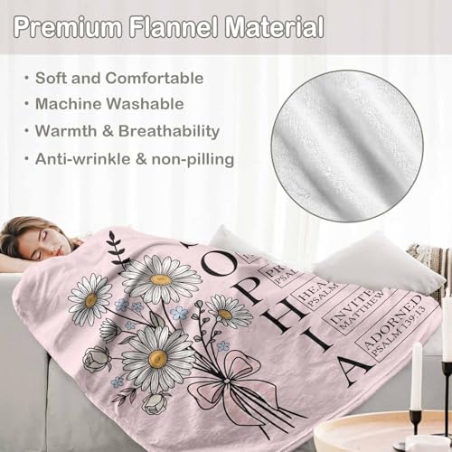 Personalized Blanket with Photos and Text, Custom Photo Blanket for Mom Grandma, Soft Flannel Throw Blankets for Mother’s Day, Customized Picture Gifts for Women, Nana, Wife Mother 03 - color: Mother 03
