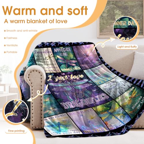 Butterfly Dream Catcher Blanket Gifts for Adults Women Girls Birthday Christmas Halloween Easter Mother's Day Presents Mom Wife Girlfriend Throw Blanket 60"x80" - color: Butterfly, size: 60"x80"