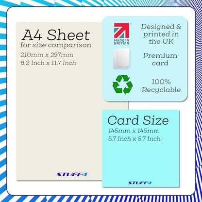 Stuff4 Sympathy Card, The Sad Loss of Your Wife | Bereavement Card for Husband Partner, 5.7 x 5.7 Inch Partner Spouse Mournful Greeting Cards - color: Wife