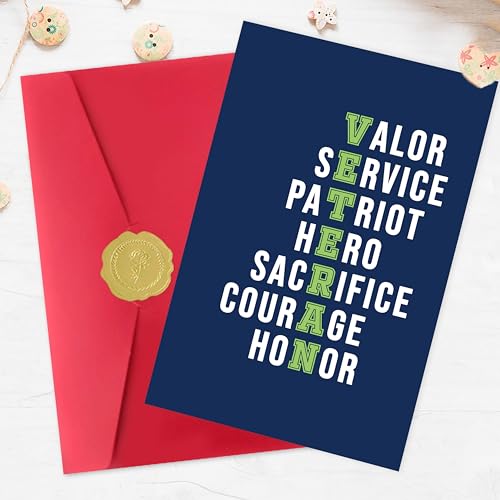 Veterans Day Card, Veterans Day Cards Gifts for Men Women - color: Veterans A