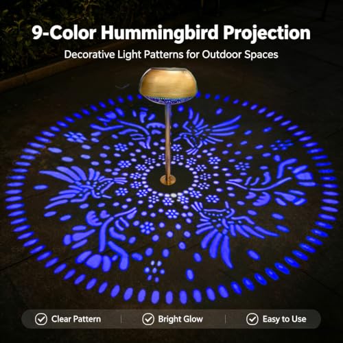 Upgraded 2 Pack 3-in-1 Solar Pathway Lights: RGB & Warm White Color Changing Garden Lights, Waterproof Outdoor Lighting for Garden, Yard, Path, Cemetery Grave