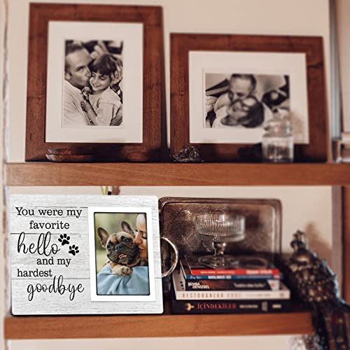 SteadStyle Dog Memorial Gifts for Loss of Dog, Pet Memorial Frame Fits 4X6 | Loss of Dogs Sympathy Gift, Pet Loss Memorial Remembrance Bereavement Gifts, In Memory of Dogs Sympathy Picture Frames - size: 4X6